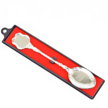 Blank Metal Silver Souvenir Spoon
