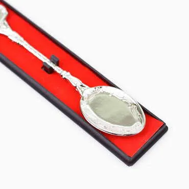 Blank Metal Silver Souvenir Spoon - Standart - 2