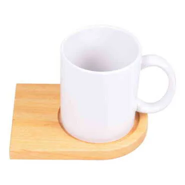 Blank Wooden Mug Serving Tray - Standart - 6