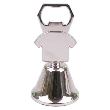 Blank Metal Souvenir Double Face Bell With Opener 44x94 mm