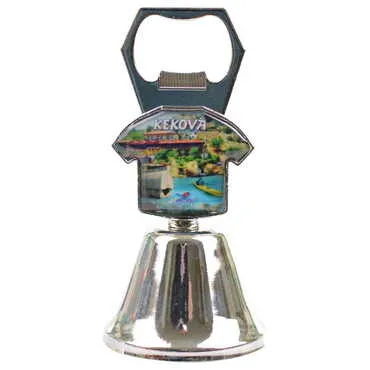 Blank Metal Souvenir Double Face Bell With Opener 44x94 mm - Standart - 3