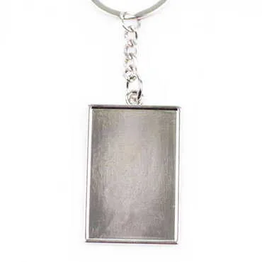 Blank Metal Rectangle Keychain 30x100 mm - Standart - 2
