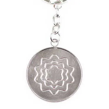 Blank Metal Round Keychain 35x90 mm - Standart - 2