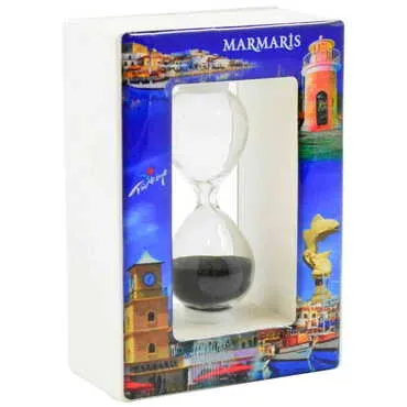 Toptan Marmaris Temalı Kum Saati - Standart - 3