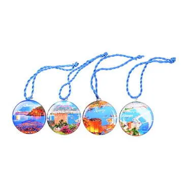 Toptan Alanya Temalı Myros Metal Asılabilir Aksesuar - 2