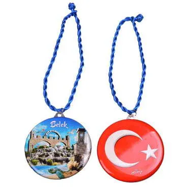 Toptan Belek Temalı Myros Metal Asılabilir Aksesuar - 9