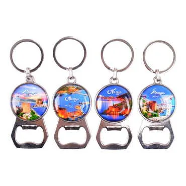 Toptan Alanya Temalı Myros Metal Açacaklı Anahtarlık 35x120 mm - 2