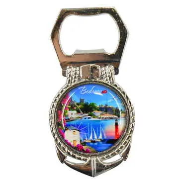 Toptan Bodrum Temalı Myros Metal Çapa Açacak Magnet 40x75 mm - 4