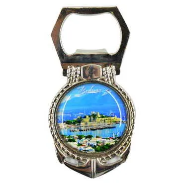Toptan Bodrum Temalı Myros Metal Çapa Açacak Magnet 40x75 mm - 5