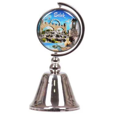 Toptan Belek Temalı Myros Metal Yuvarlak Çan 44*90 Mm - 5