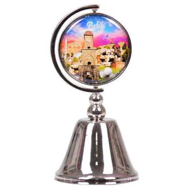 Toptan Belek Temalı Myros Metal Yuvarlak Çan 44*90 Mm - 7