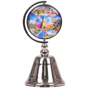 Toptan Belek Temalı Myros Metal Yuvarlak Çan 44*90 Mm - 8
