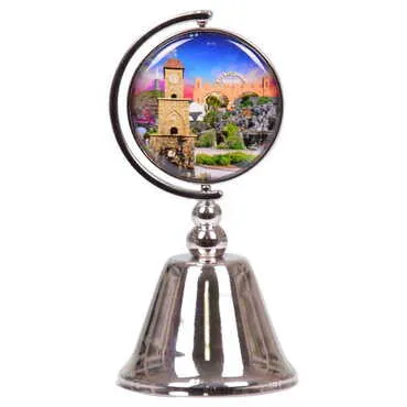 Toptan Belek Temalı Myros Metal Yuvarlak Çan 44*90 Mm - 9
