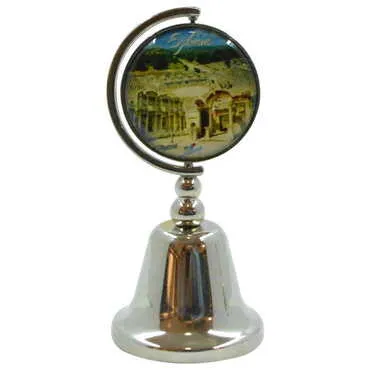 Toptan Efes Temalı Myros Metal Yuvarlak Çan 44x90 mm - 3