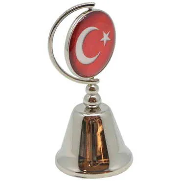 Toptan İzmir Temalı Myros Metal Yuvarlak Çan 44x90 mm - 3
