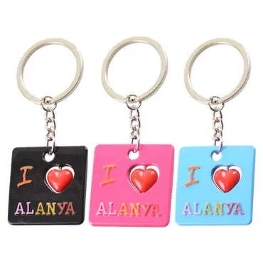 Toptan Metal Alanya Anahtarlik - 2