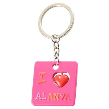 Toptan Metal Alanya Anahtarlik - 5