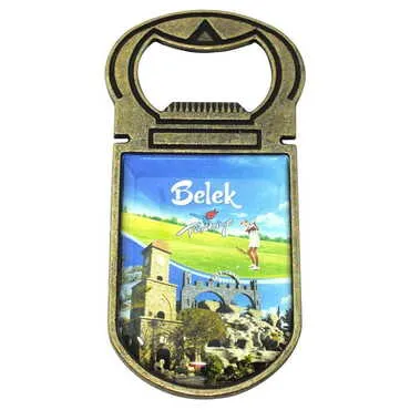 Toptan Belek Temalı Myros Metal Açacak Magnet  - 3