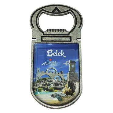 Toptan Belek Temalı Myros Metal Açacak Magnet  - 4