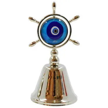 Toptan Kuşadası Temalı Myros Metal Dümen Çan 44x92 mm - 4