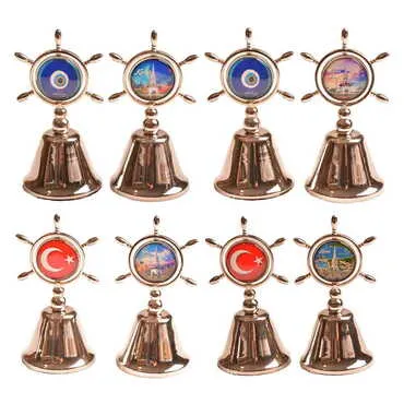 Toptan Kemer Temalı Myros Bronz Dümen Çan - 2