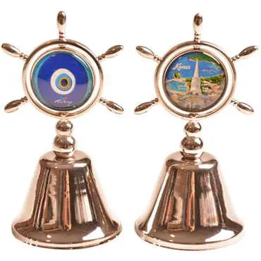 Toptan Kemer Temalı Myros Bronz Dümen Çan - 4
