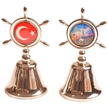 Toptan Kemer Temalı Myros Bronz Dümen Çan - 12