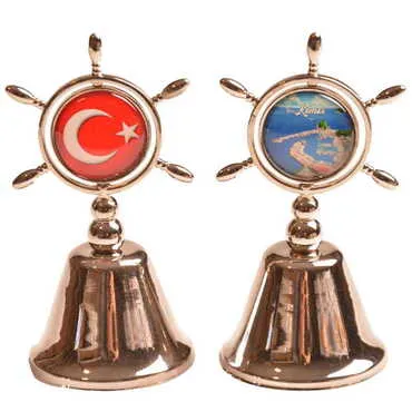 Toptan Kemer Temalı Myros Bronz Dümen Çan - 14