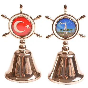 Toptan Kemer Temalı Myros Bronz Dümen Çan - 15