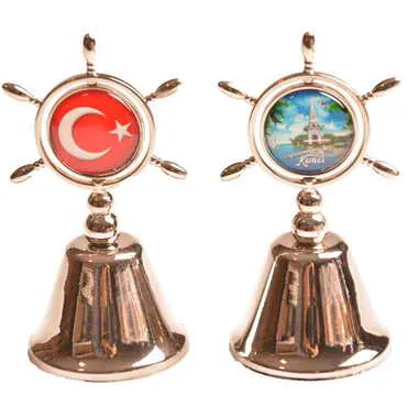Toptan Kemer Temalı Myros Bronz Dümen Çan - 17