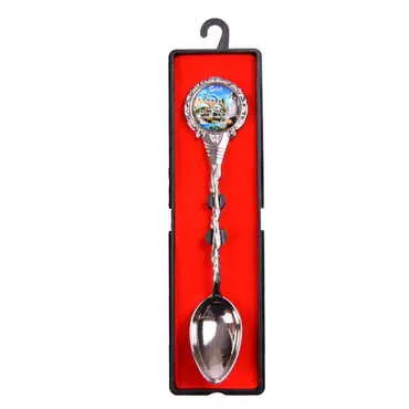Belek Themed Collectible Souvenir Metal Tea Spon With Giftbox 25x130 mm - 4