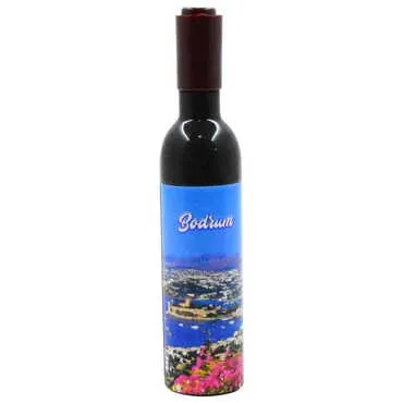 Toptan Bodrum Temalı Myros Şişe Şekilli Tirbüşon Açacak 115x25x25 mm - 7