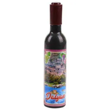 Toptan Dalyan Temalı Myros Şişe Şekilli Tirbüşon Açacak 115x25x25 mm - 5