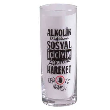 Toptan Yazılı Myros Baskili Raki Bardaği - 6