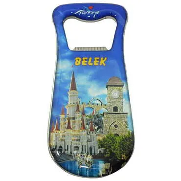 Toptan Belek Temalı Myros Metal Damla Açacak Magnet 95x42 mm - 4