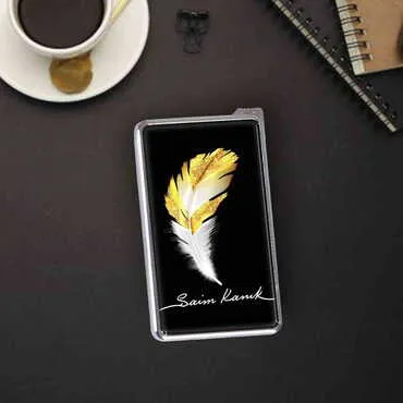 Man Themed Customised Metal Sliding Down Lighter - 2
