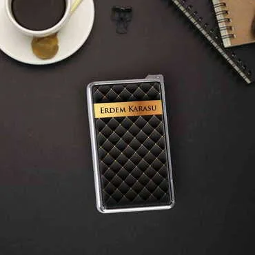 Man Themed Customised Metal Sliding Down Lighter - 5