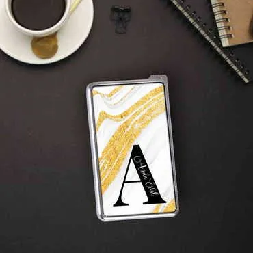 Man Themed Customised Metal Sliding Down Lighter - 11