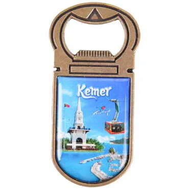 Toptan Kemer Temalı Myros Metal Açacak Magnet 40x95 mm - 15