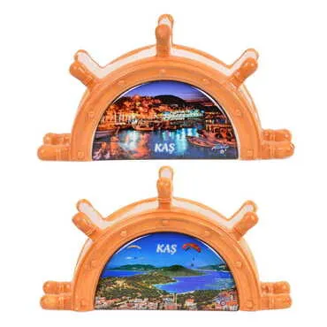 Toptan Kaş Temalı Myros Seramik Çapa Peçetelik - 3