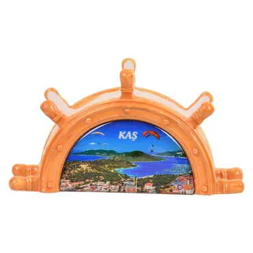 Toptan Kaş Temalı Myros Seramik Çapa Peçetelik - 5