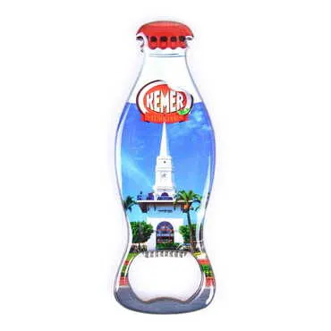 Toptan Kemer Temalı Myros Metal Kola Şişesi Açacak Magnet 120x41 mm - 7