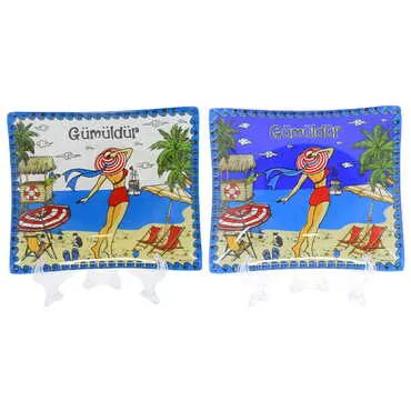 Gumuldur Themed Decorative Glass Appetizers 12X14 Cm - 3