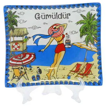 Gumuldur Themed Decorative Glass Appetizers 12X14 Cm - 4