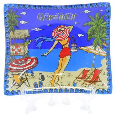 Gumuldur Themed Decorative Glass Appetizers 12X14 Cm - 5