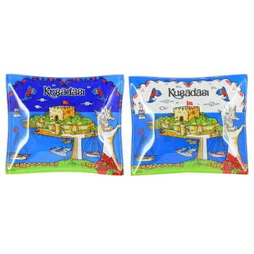Kusadasi Themed Decorative Glass Appetizers 12X14 Cm - 4
