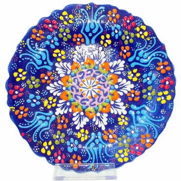 Toptan 18 Cm Kabartma Tabak - 8