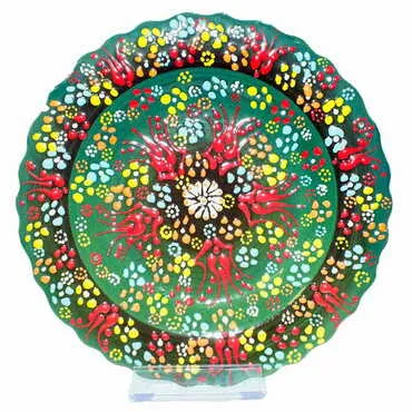 Toptan 18 Cm Kabartma Tabak - 10