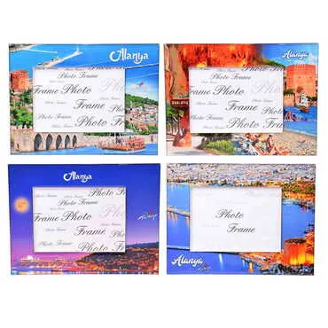 Toptan Alanya Temalı Myros Fotoğraf Çerçevesi 13x18 cm - 5