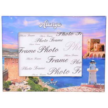 Toptan Alanya Temalı Myros Fotoğraf Çerçevesi 13x18 cm - 10